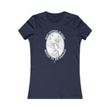 Comfy fitted Navy Tee with white design that displays your nervous system knowledge while raising awareness of the importance of the Vagus nerve.